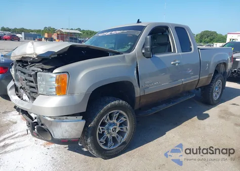 2007 GMC Sierra 2500Hd Slt from USA, damaged, VIN 1GTHK29667E565320